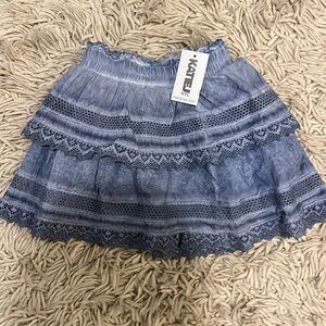 Katie J cotton skirt -size S -NWT